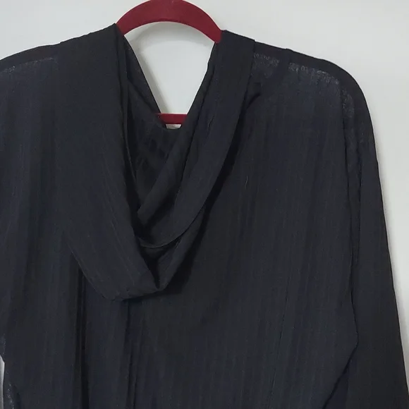 Black bathing suit coverup. Medium - Picture 6 of 6